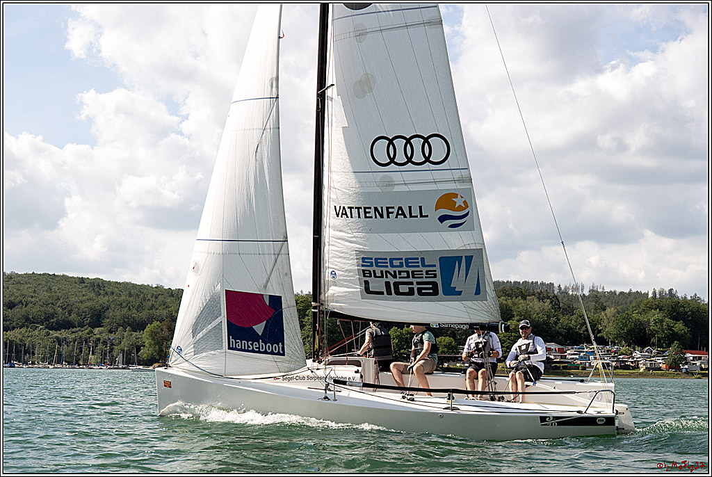 J70 - WOODLAND, 12.06.2021 Segelboot; Segeln; Woodland; Spinnaker; J70; Sorpesee; Sauerland